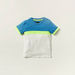 XYZ Colourblock Crew Neck T-shirt and Shorts Set-Clothes Sets-thumbnail-2