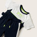 XYZ Colourblock Crew Neck T-shirt and Shorts Set-Clothes Sets-thumbnail-1