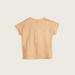 Giggles Textured T-shirt with Short Sleeves and Pocket Detail-T Shirts-thumbnail-3