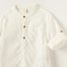 Giggles Solid Shirt with Long Sleeves and Pocket Detail-Shirts-thumbnail-1