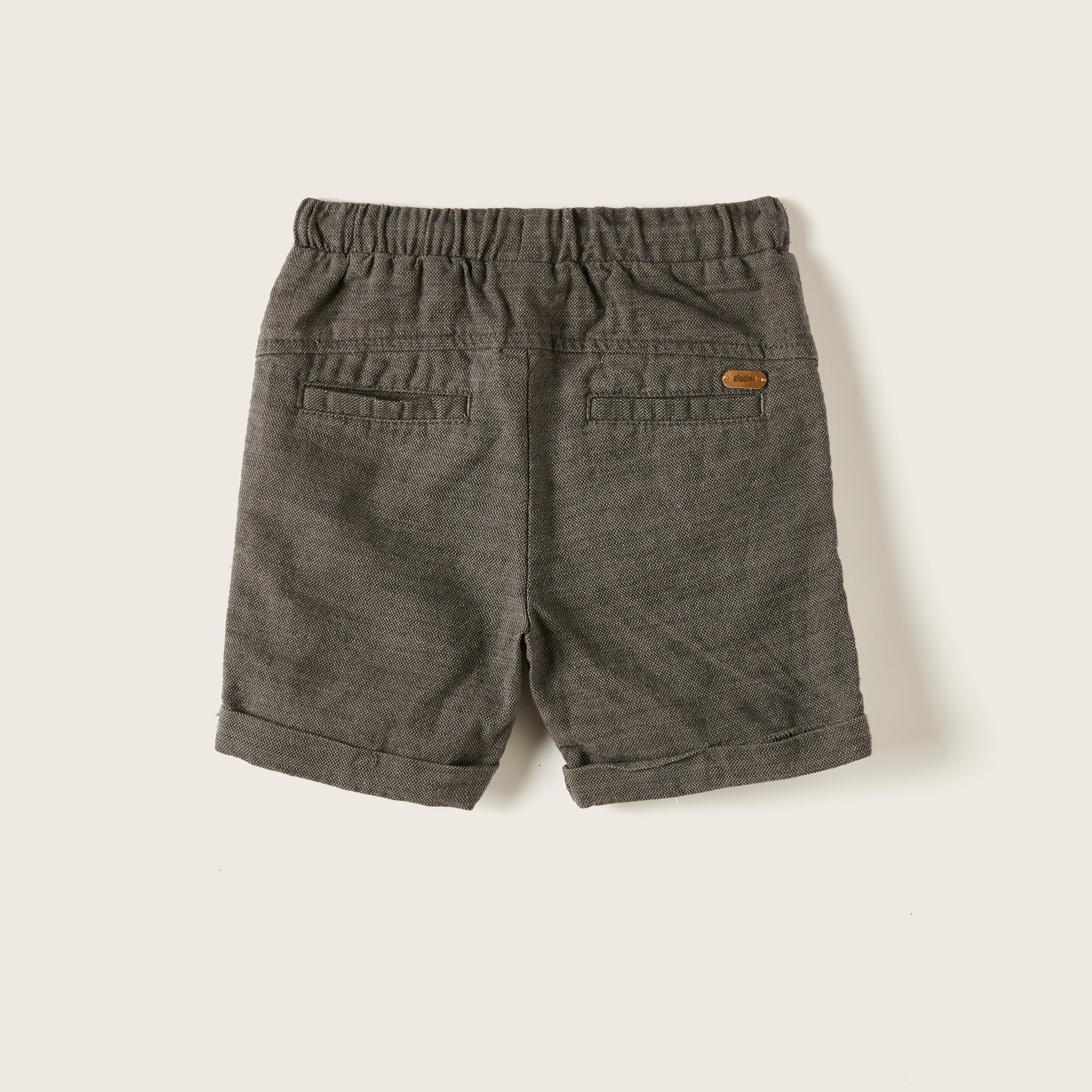 Giggles Textured Shorts with Pockets and Drawstring Closure-baby-boys-clothing-bottoms-shorts-image-3