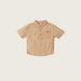 Giggles Textured Shirt and Striped Shorts Set-Clothes Sets-thumbnail-1