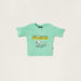 Peanuts Print Crew Neck T-shirt and Shorts Set-Clothes Sets-thumbnail-2