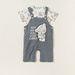 Carte Blanche Printed T-shirt and Dungaree Set-Clothes Sets-thumbnail-0