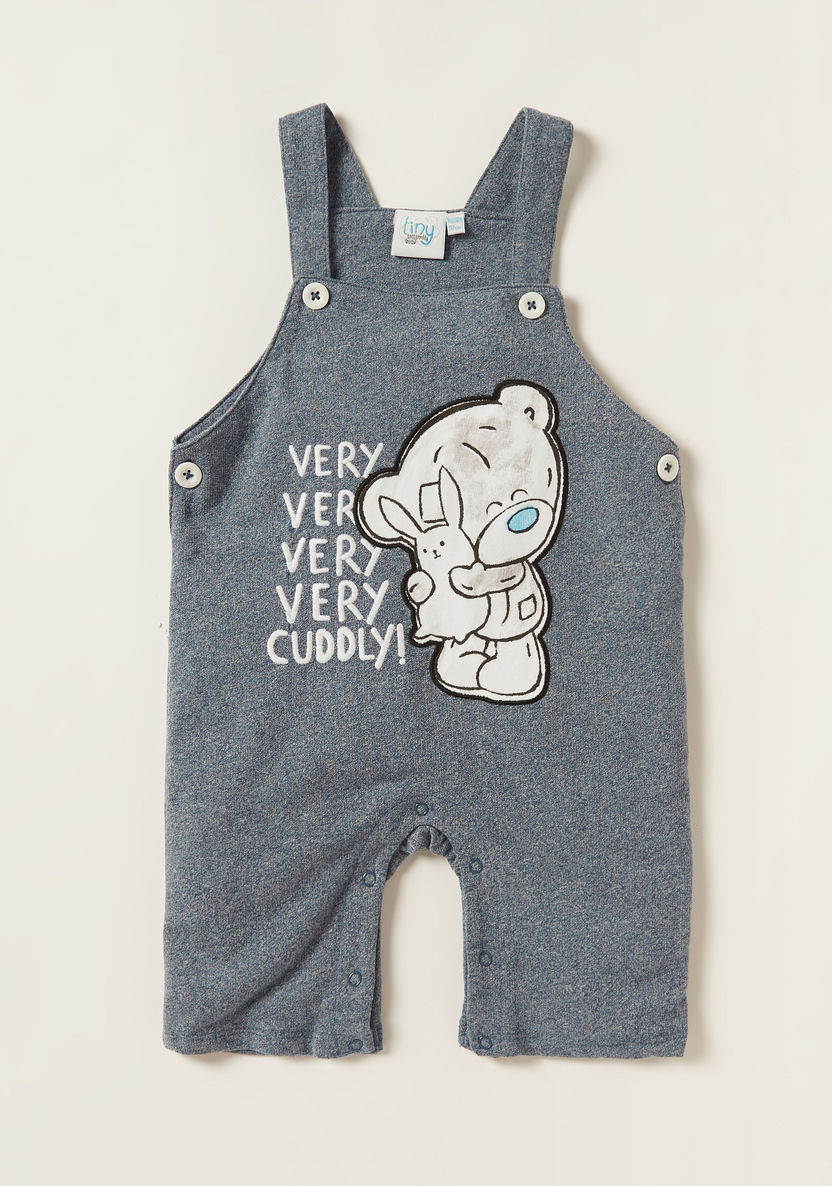 Carte Blanche Printed T-shirt and Dungaree Set-Clothes Sets-image-2