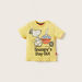 Snoopy Print Crew Neck T-shirt and Shorts Set-Clothes Sets-thumbnail-2