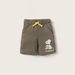 Snoopy Print Crew Neck T-shirt and Shorts Set-Clothes Sets-thumbnail-3