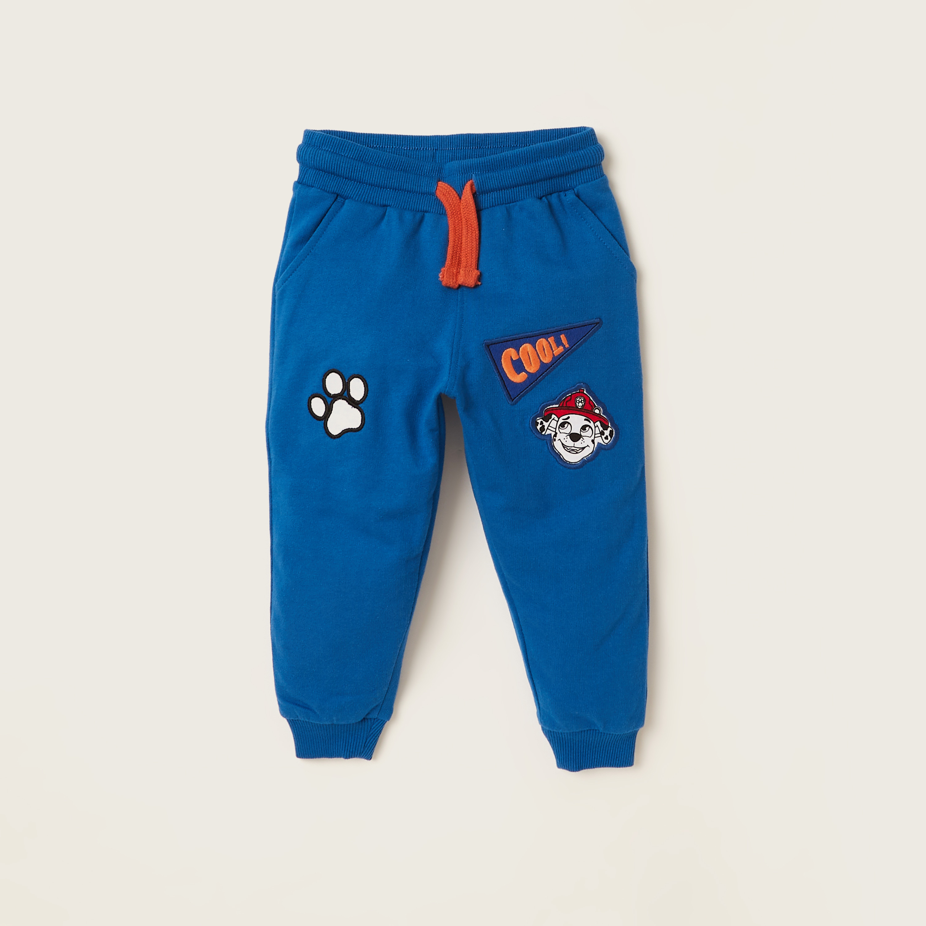 بناطيل محبوكة بطبعات باو باترول ورباط وجيوب - طقم من قطعتين-baby-boys-clothing-multipacks-image-3