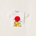 Garfield Print Crew Neck T-shirt and Joggers Set-Clothes Sets-thumbnail-1