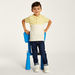 Juniors Colourblock Polo T-shirt with Short Sleeves and Button Closure-T Shirts-thumbnail-0