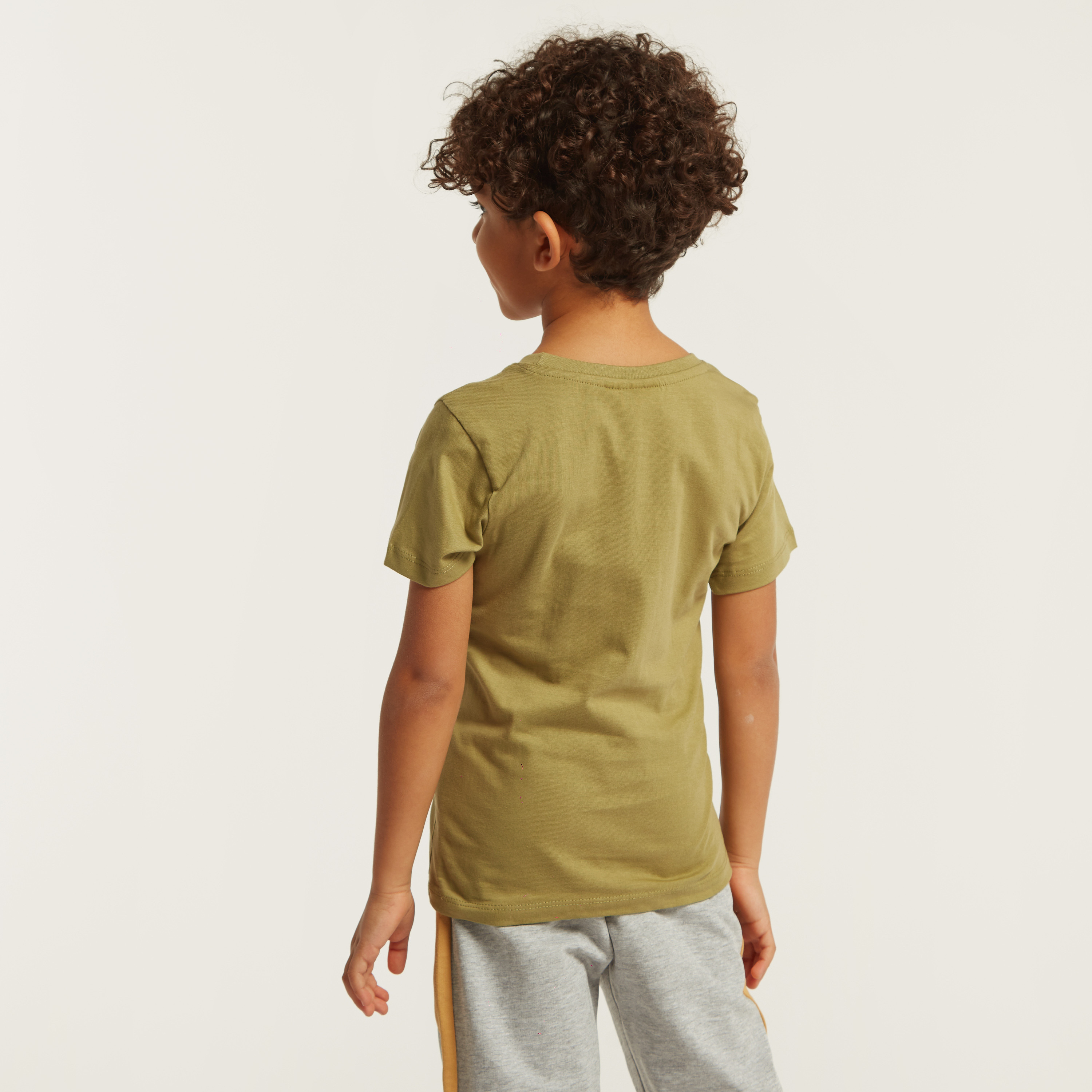 Juniors Graphic Print T-shirt with Short Sleeves - Set of 2-baby-boys-clothing-multipacks-image-5