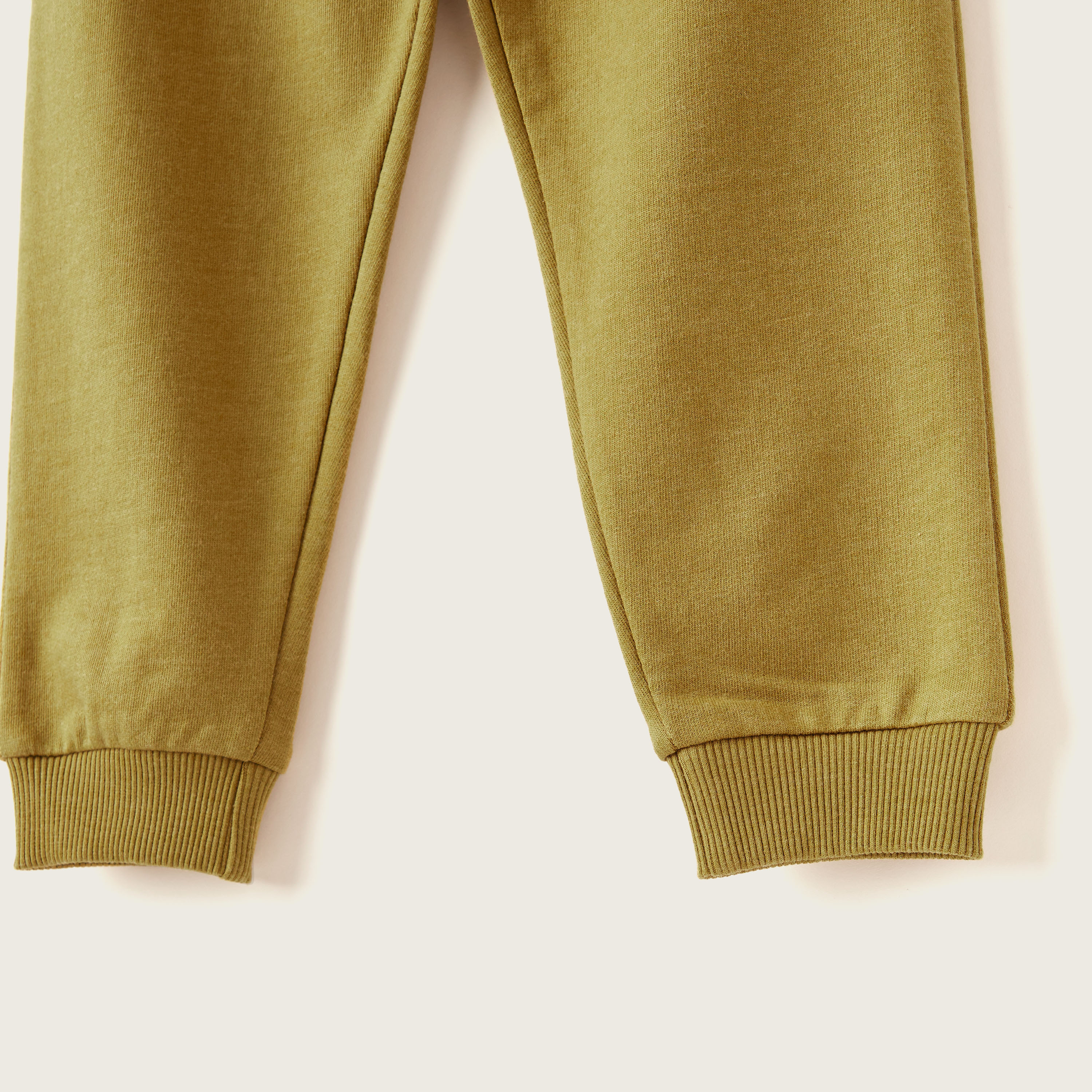 Juniors Solid Jog Pants with Pockets and Drawstring Closure-boys-clothing-bottoms-joggersandtrackpants-image-3