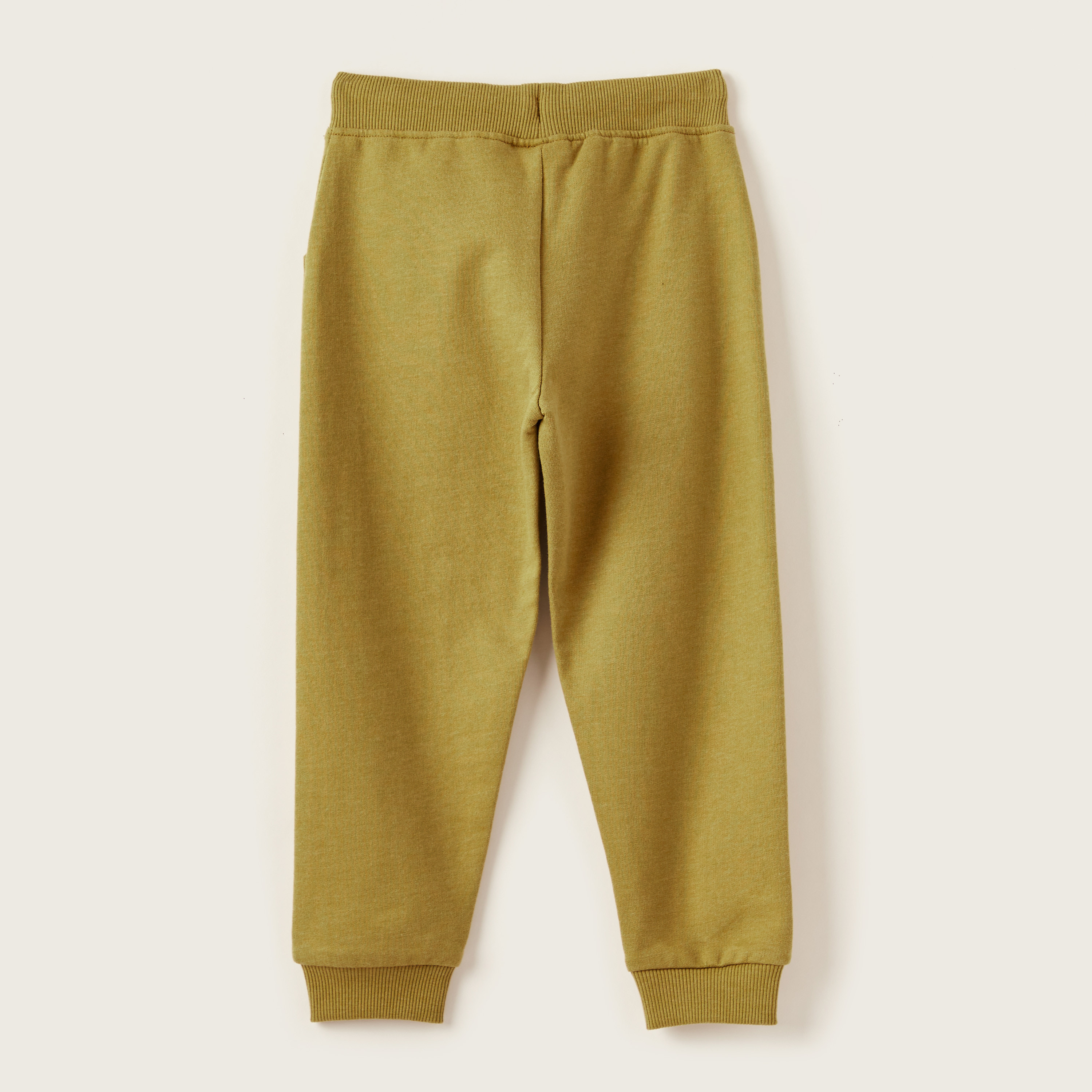 Juniors Solid Jog Pants with Pockets and Drawstring Closure-boys-clothing-bottoms-joggersandtrackpants-image-4