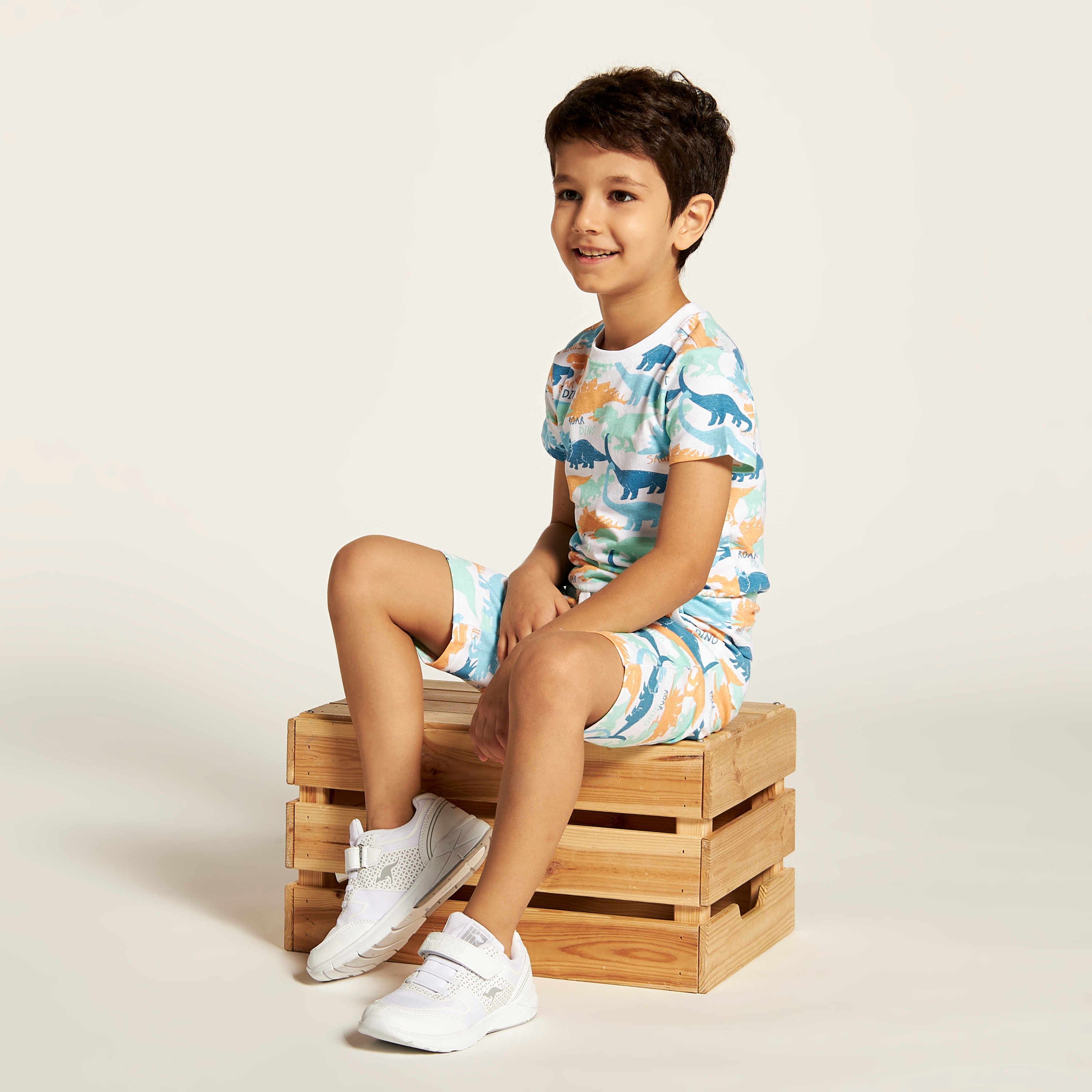 Juniors Printed Shorts with Drawstring Closure-baby-boys-clothing-bottoms-shorts-image-1