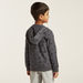 Juniors All-Over Printed Hooded Jacket with Pockets and Long Sleeves-Coats and Jackets-thumbnail-3