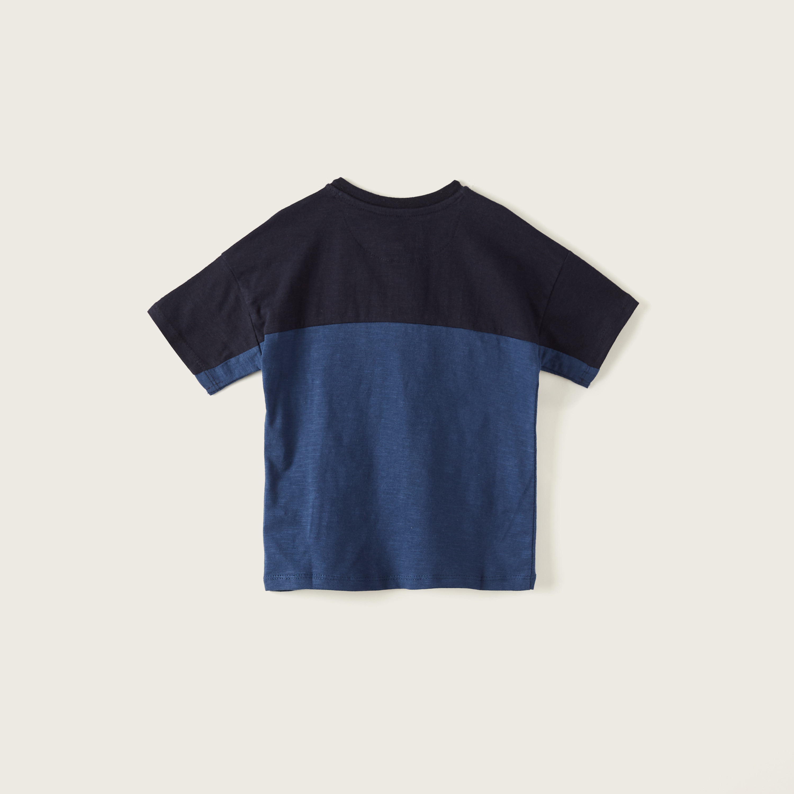 Juniors Colourblock T-shirt with Short Sleeves-boys-clothing-tshirtsandpolos-image-4