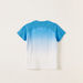 XYZ Ombre Printed T-shirt with Crew Neck and Short Sleeves-T Shirts-thumbnail-2