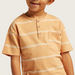 Eligo Striped T-shirt with Short Sleeves and Pocket-T Shirts-thumbnail-2