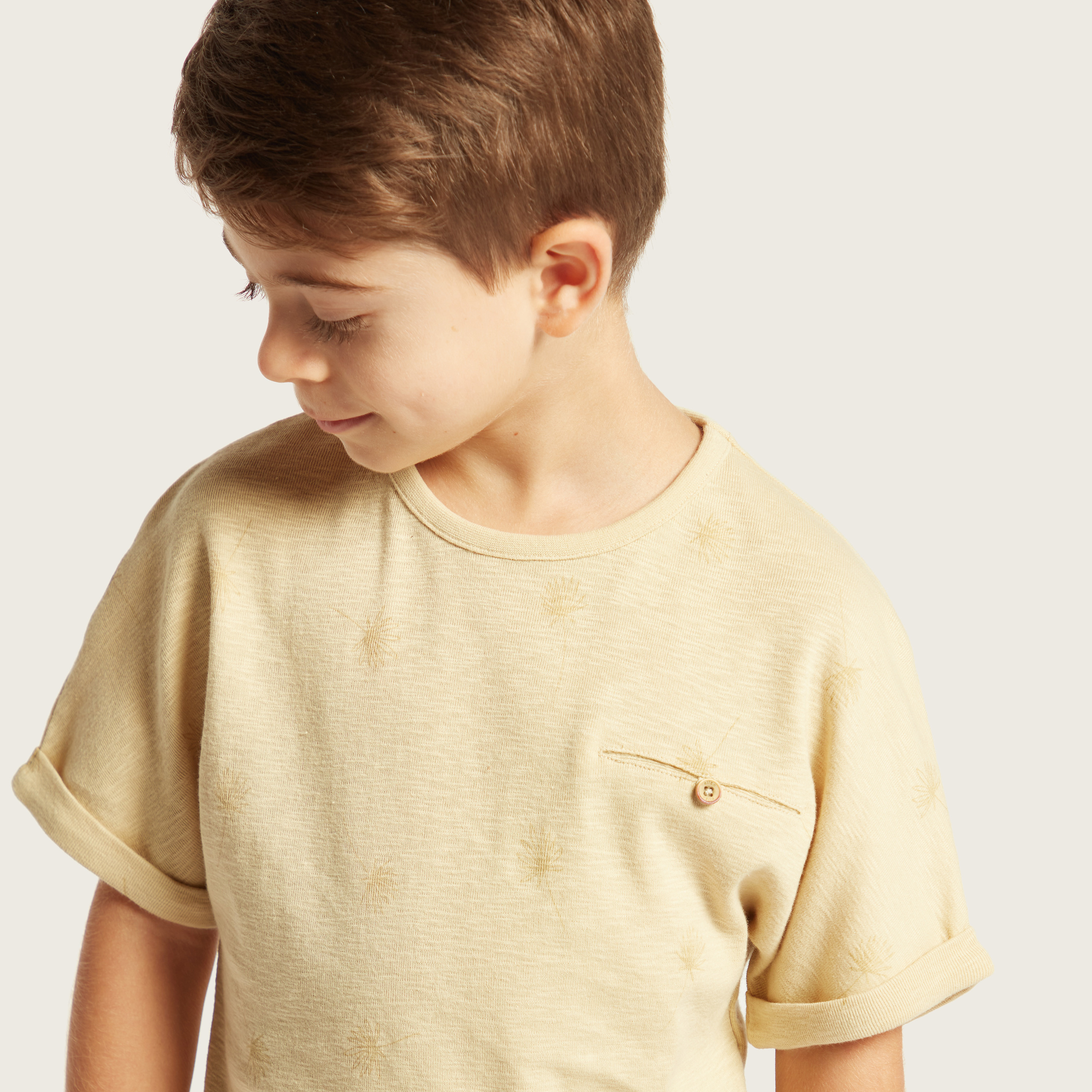 Eligo All-Over Printed T-shirt with Short Sleeves and Pocket Detail-boys-clothing-tshirtsandpolos-image-3