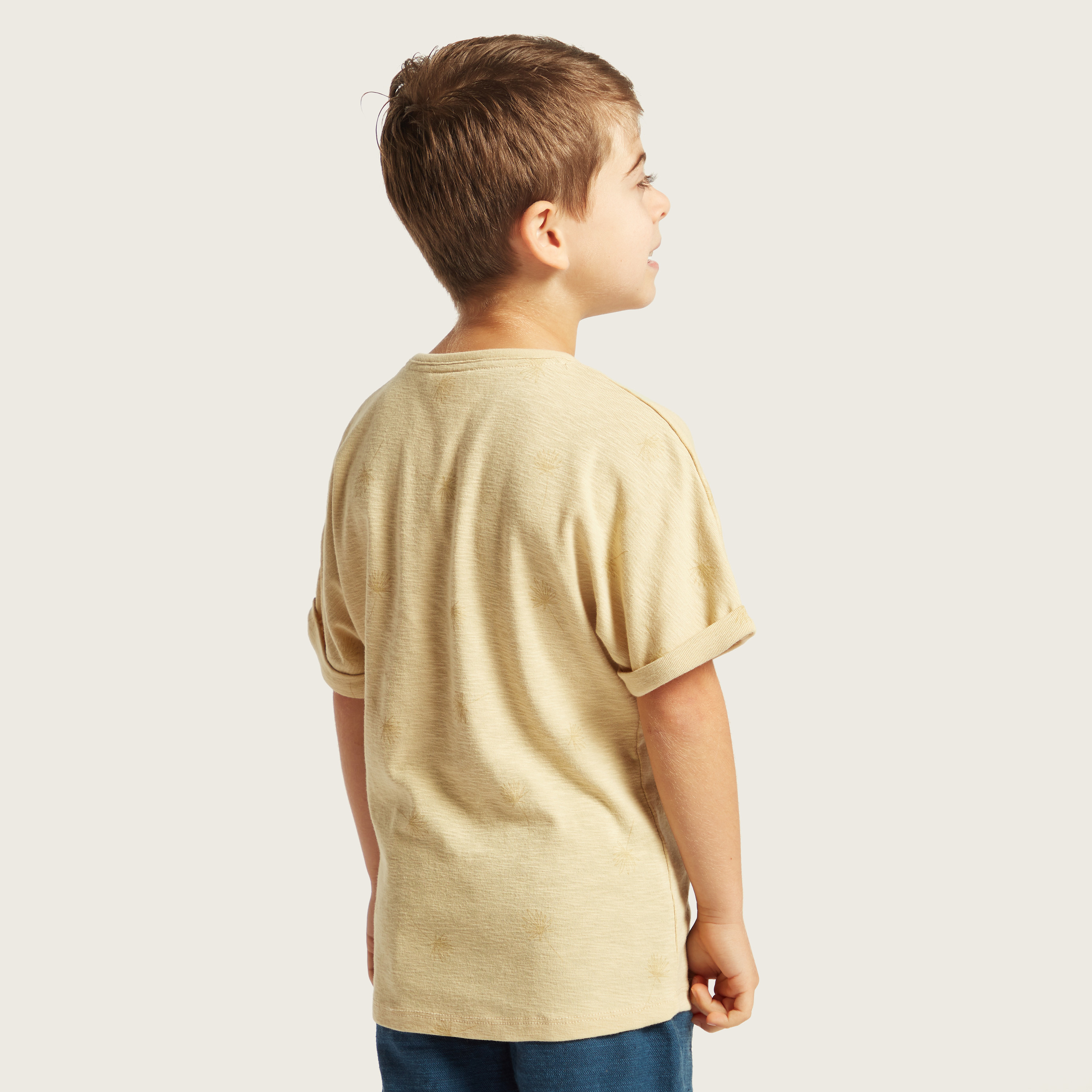 Eligo All-Over Printed T-shirt with Short Sleeves and Pocket Detail-boys-clothing-tshirtsandpolos-image-4