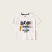 Lee Cooper Printed T-shirt with Crew Neck and Short Sleeves-T Shirts-thumbnail-0
