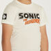 Sega Sonic the Hedgehog Print T-shirt with Round Neck and Short Sleeves-T Shirts-thumbnail-2
