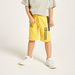Kappa Logo Print Shorts with Drawstring Closure and Pockets-Bottoms-thumbnail-1