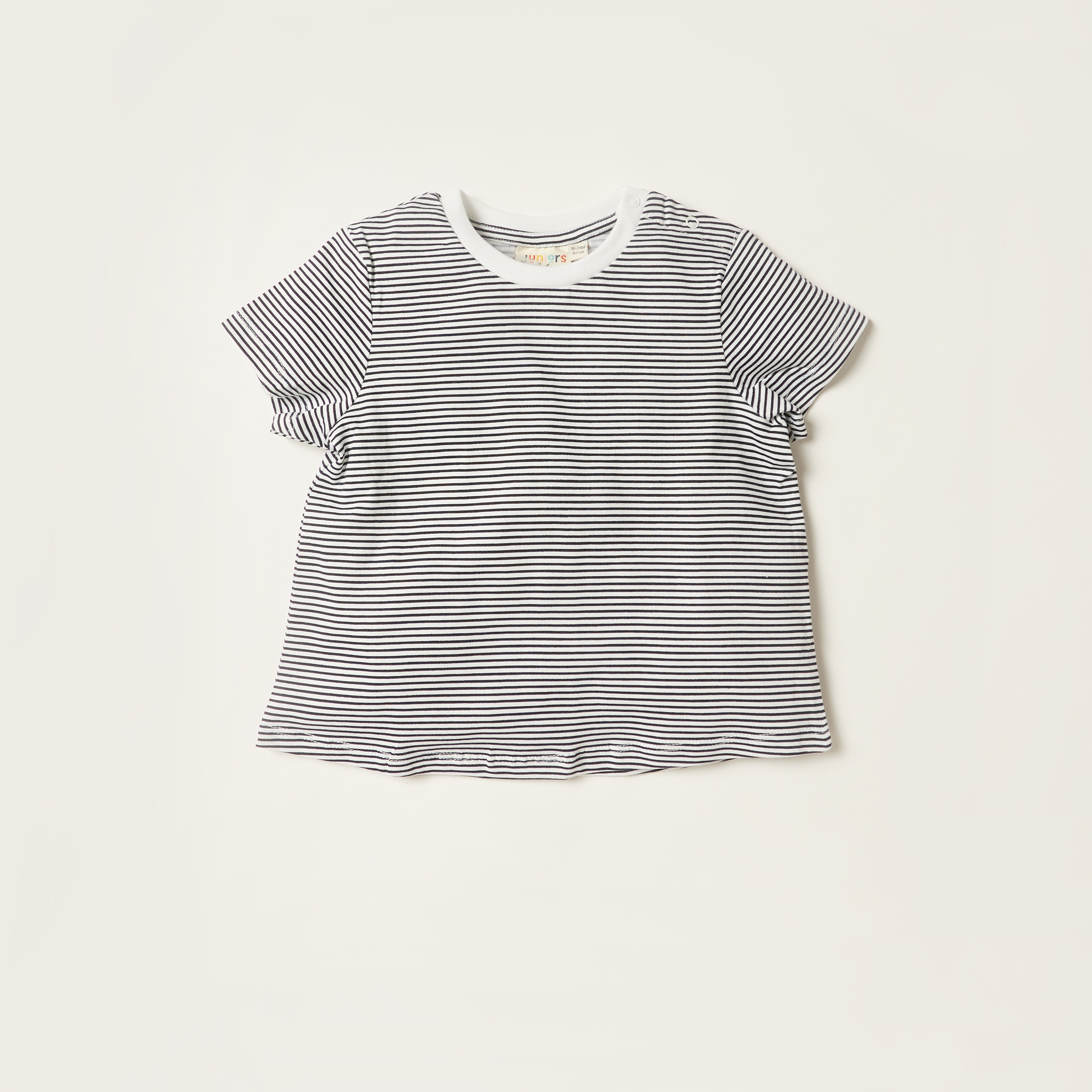 تيشيرتات بأكمام قصيرة وطبعات من جونيورز - طقم من 3 قطع-baby-girls-clothing-multipacks-image-2