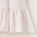 Juniors All-Over Polka Dot Print Knit Dress with Short Sleeves-Dresses%2C Gowns and Frocks-thumbnail-2