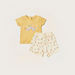 Juniors Printed T-shirt and All-Over Printed Shorts Set-Clothes Sets-thumbnail-0
