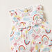 Juniors Printed Sleeveless Romper with Ruffle Detail and Button Closure-Rompers%2C Dungarees and Jumpsuits-thumbnail-1