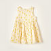 Juniors All Over Print A-line Sleeveless Dress with Round Neck-Dresses%2C Gowns and Frocks-thumbnail-2