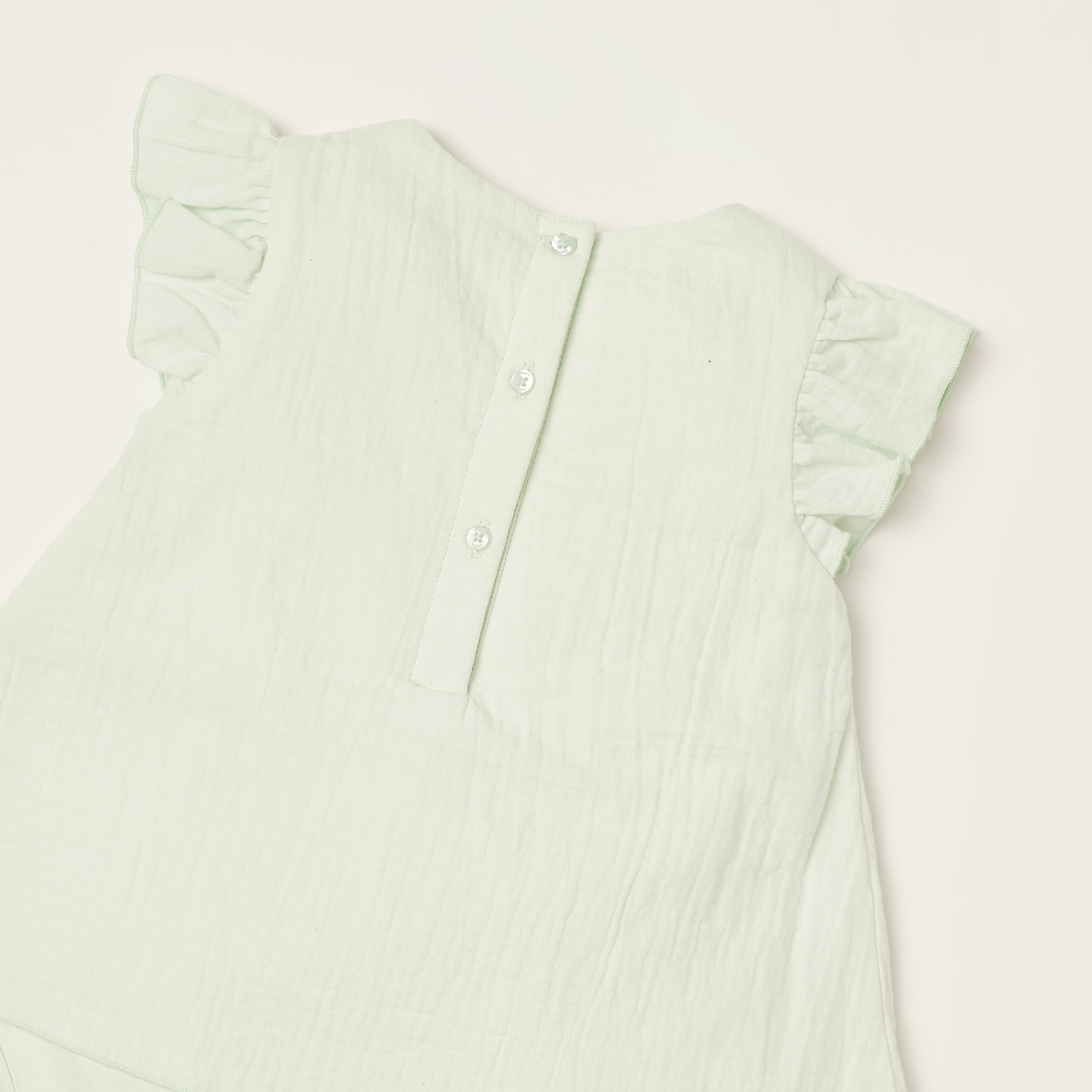 بلوزة مطرزة مع ملحق سروال تدريب من جيجلز-baby-girls-clothing-blousesandshirts-image-4