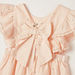 Giggles Embellished Romper with Round Neck and Ruffle Detail-Rompers%2C Dungarees and Jumpsuits-thumbnail-3