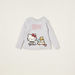 Sanrio Hello Kitty Print Crew Neck T-shirt with Long Sleeves - Set of 2-T Shirts-thumbnail-2