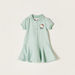 Sanrio Hello Kitty Print Polo Dress with Short Sleeves-Dresses%2C Gowns and Frocks-thumbnail-0
