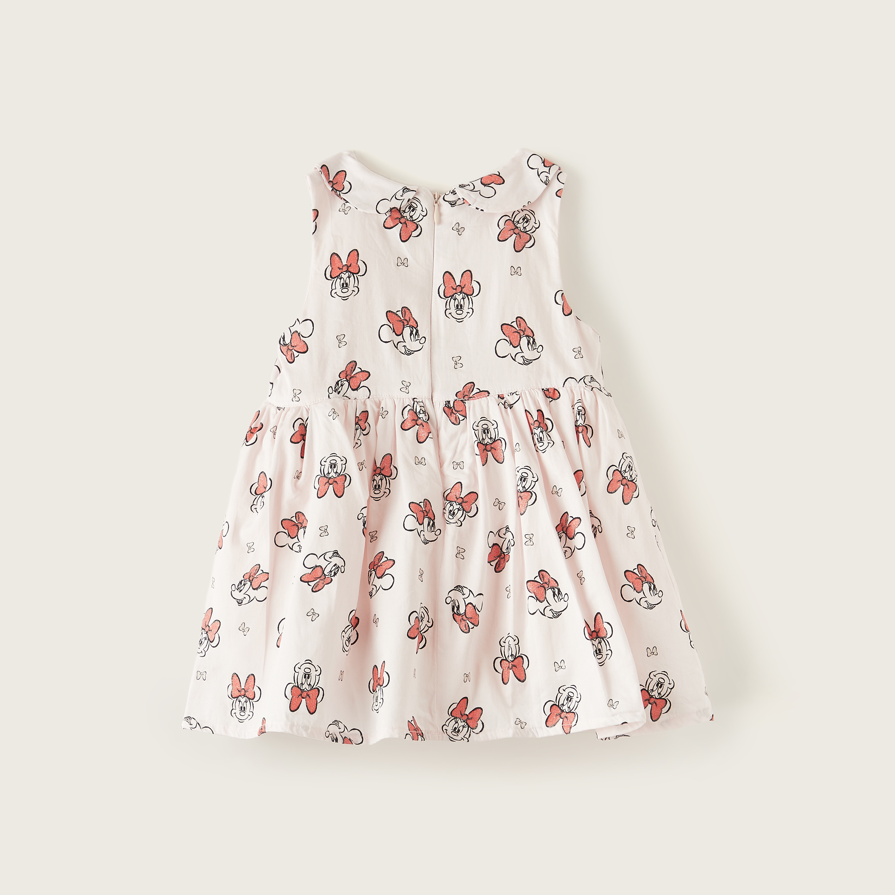 فستان دون أكمام بطبعات ميني ماوس وياقة بيتر بان من ديزني-baby-girls-clothing-dressesandjumpsuits-image-3