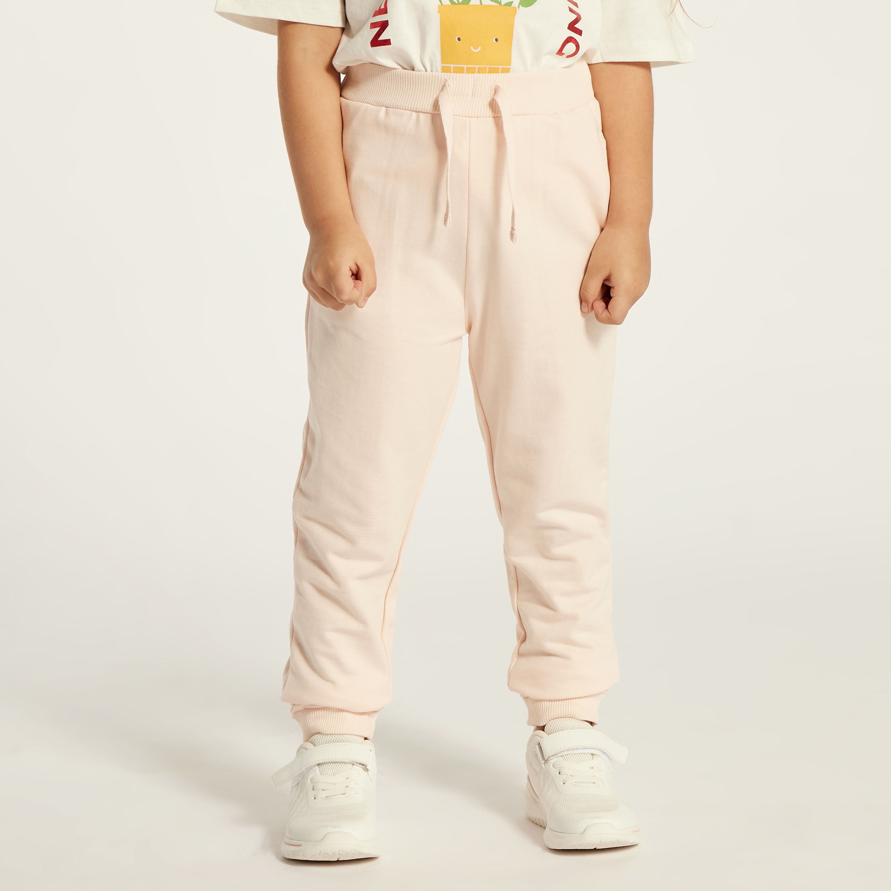 Juniors Printed Joggers with Drawstring Closure - Set of 3-baby-girls-clothing-bottoms-joggersandtrackpants-image-6