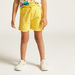 Juniors Solid Shorts with Drawstring Closure-Shorts-thumbnail-0