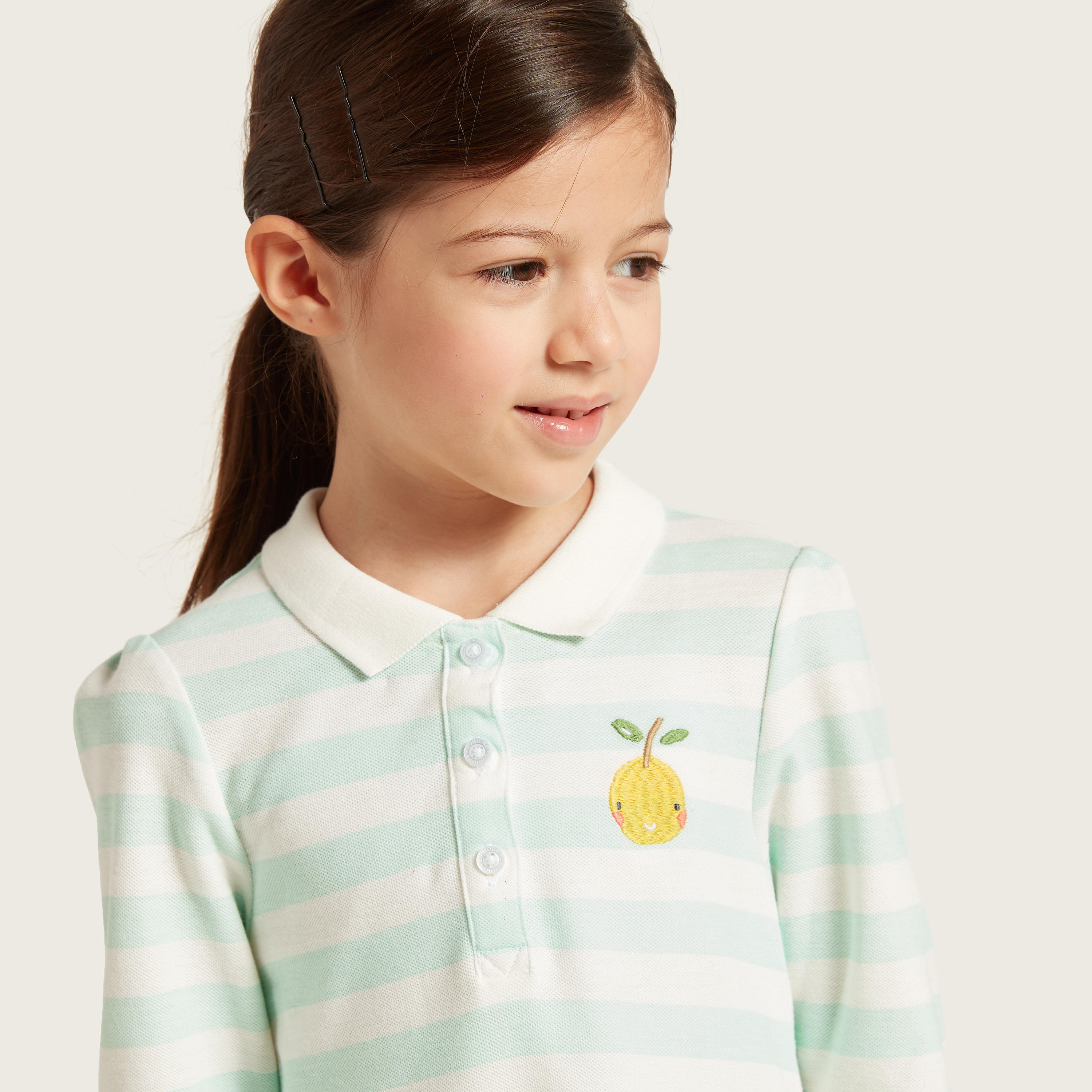 Juniors Striped Shirt Dress with Long Sleeves-girls-clothing-dressesandjumpsuits-image-3