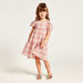 Juniors Checked Dress with Short Sleeves-Dresses%2C Gowns and Frocks-thumbnail-1