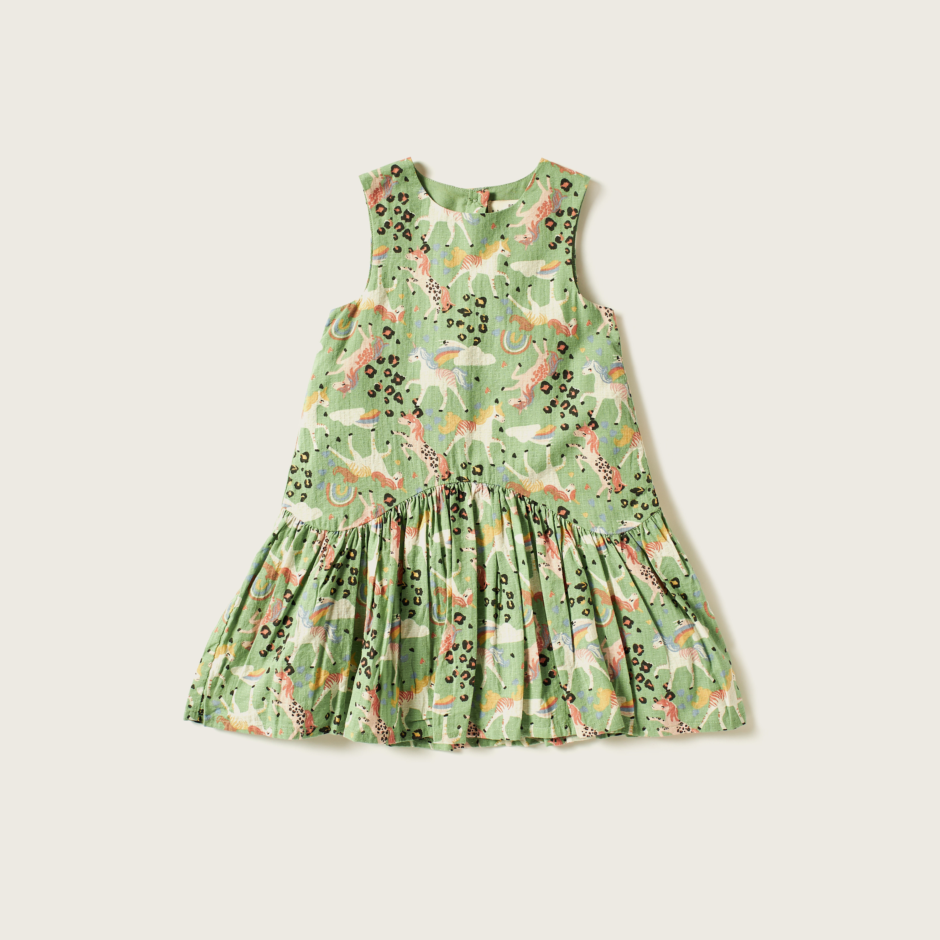 Juniors Printed Sleeveless Dress and Crossbody Bag Set-girls-clothing-dressesandjumpsuits-image-3