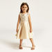 Juniors Embellished Sleeveless A-line Dress with Zip Closure-Dresses%2C Gowns and Frocks-thumbnail-2