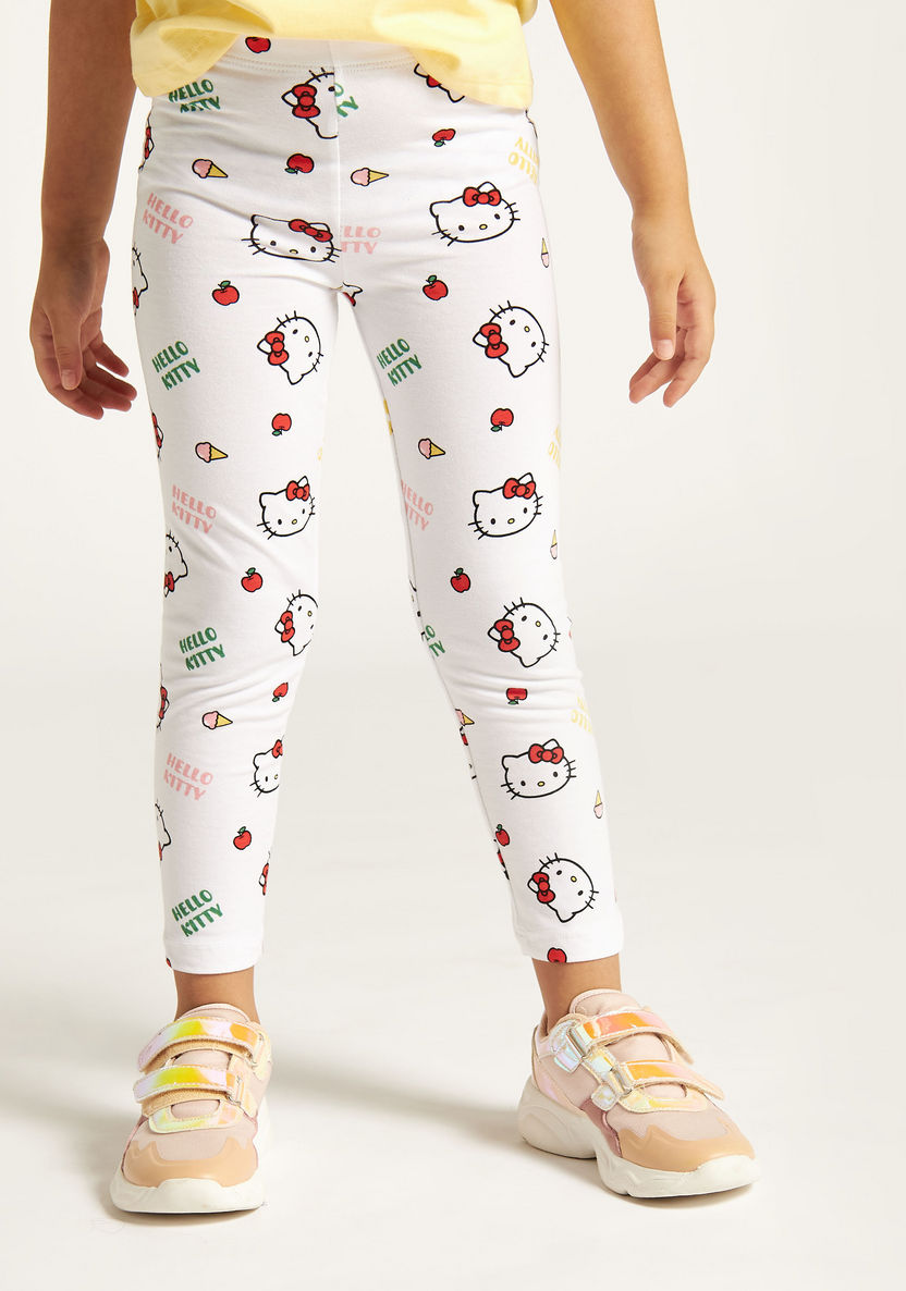Sanrio Hello Kitty Print Leggings - Set of 2-Leggings-image-5