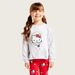 Sanrio Hello Kitty Print Sweatshirt with Long Sleeves-Sweatshirts-thumbnail-0