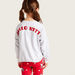 Sanrio Hello Kitty Print Sweatshirt with Long Sleeves-Sweatshirts-thumbnail-3