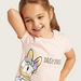 Disney Daisy Duck Print T-shirt with Short Sleeves-T Shirts-thumbnail-2
