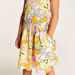 All Over Tweety Print Sleeveless Dress with Pockets-Dresses%2C Gowns and Frocks-thumbnail-2