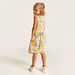 All Over Tweety Print Sleeveless Dress with Pockets-Dresses%2C Gowns and Frocks-thumbnail-3