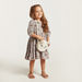 All-Over Polka Dot Print Dress with Short Sleeves-Dresses%2C Gowns and Frocks-thumbnail-0